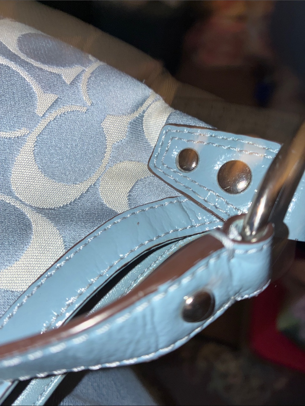 Coach Penelope Signature Sateen Hippie bag - Picture 11 of 11